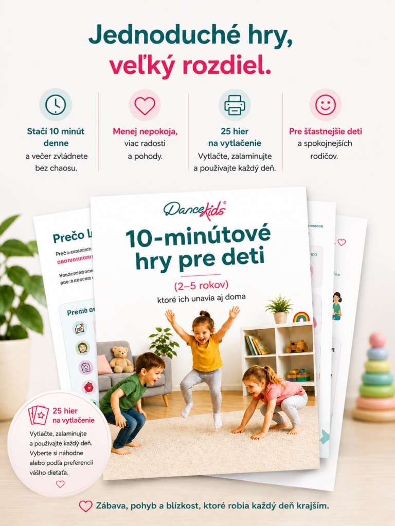 10-minútové hry pre deti